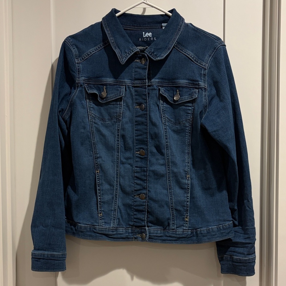 Riders by Lee Women's Dark Blue Jean Jacket